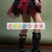 ロリータ服，スカート　全３色　レイヤードスカート　パンク　アシンメトリー ―Lolita0234 3