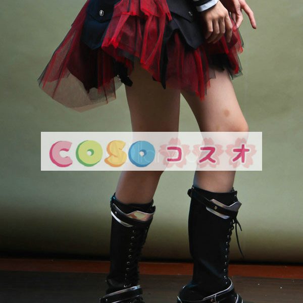 ロリータ服，スカート　全３色　レイヤードスカート　パンク　アシンメトリー ―Lolita0234