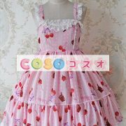 甘いシフォン弓かわいいジャンパー スカート ―Lolita0282 3