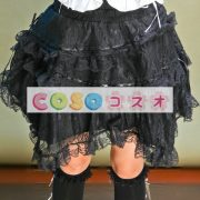 ロリータ服，スカート　全３色　レイヤードスカート　パンク　アシンメトリー　 ―Lolita0337 3