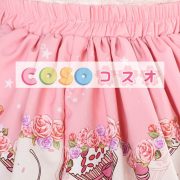 ロリータ服 スカート プリント柄 レース付き ―Lolita0517 3 ロリータ服 スカート プリント柄 レース付き ―Lolita0517 3