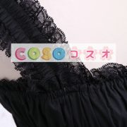 ロリータ服　ジャンパースカート　ブラック　オーダーメイド可能　ゴシック ―Lolita0531 2