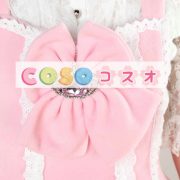 ロリータジャンパースカート　ピンク　レース　スィート　ポリエステル　 ―Lolita0616 3