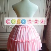 女性のためのピンクの弓シフォン ロリータ スカート ―Lolita0624 3