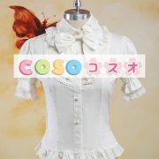 ロリータ服，シャツ＆ジャンパースカートのセット　ストライプ柄　高品質 ―Lolita0915 3
