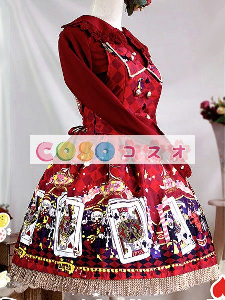 ロリータ服　ジャンパースカート　高品質　新作 ―Lolita0107