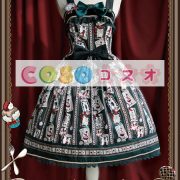 ロリータ服　JSK　ジャンパースカート　ウサギ柄　ロリータファッション ―Lolita0291 3