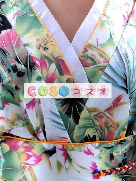 ハロウィングッズ　ジャパニーズ　女性用　大人用　マルチカラー―festival-0103