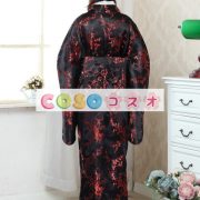 ハロウィングッズ　ジャパニーズ　女性用　大人用　ブラック―festival-0162 3