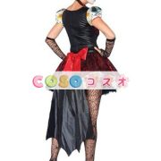 レッド　ハロウィン　スケルトン　ドレス　セクシー　バンパイア　コスチューム　女性用　合成繊維―festival-0273 3