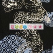 ハロウィングッズ　ジャパニーズ　男性用　大人用　ブラック―festival-0301 3