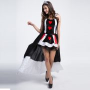 ハロウィン  クイーン 服 デジタルポーカー cosplay 服 ゲームの服  制服 -Halloween-trw0725-0220 3