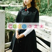 ロングスカート　ロリィタスカート　サロペットスカート　ボタンデザイン　コットン ―Lolita0067 4
