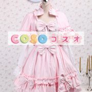 スウィート　ロリィタワンピース　ピンク　フリル　コットン ―Lolita0071 4