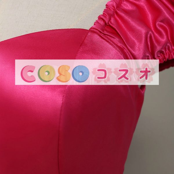 ロリータ服 ワンピース ローズレッド ドレス コットン エレガント&ラグジャリー カジュアル ―Lolita0189