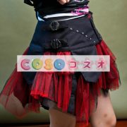 ロリータ服，スカート　全３色　レイヤードスカート　パンク　アシンメトリー ―Lolita0234 4