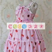 甘いシフォン弓かわいいジャンパー スカート ―Lolita0282 4
