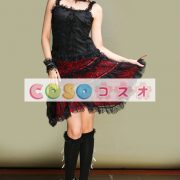 ロリータ服，スカート　全３色　レイヤードスカート　パンク　アシンメトリー　 ―Lolita0337 4