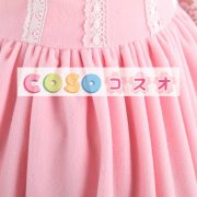 ロリータジャンパースカート　ピンク　レース　スィート　ポリエステル　 ―Lolita0403 4
