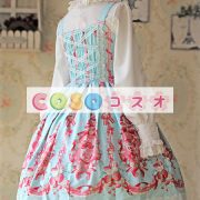 ロリィタジャンパースカート　スウィート　コットン　プリント付き　カジュアル　 ―Lolita0432 4