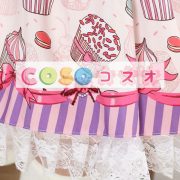 ロリータ服 スカート プリント柄 レース付き ―Lolita0517 4 ロリータ服 スカート プリント柄 レース付き ―Lolita0517 4