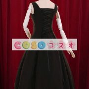 ロリィタジャンパースカート　パーティー　レトロ　コットン　シャーリング　 ―Lolita0824 4