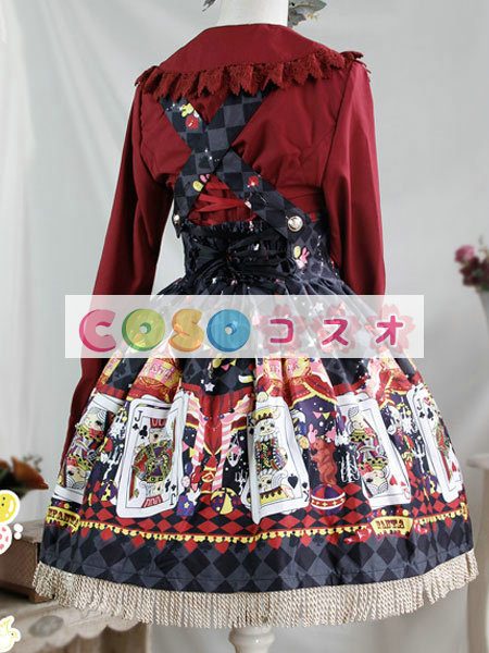 ロリータ服　ジャンパースカート　高品質　新作 ―Lolita0107