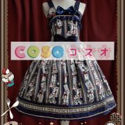 ロリータ服　JSK　ジャンパースカート　ウサギ柄　ロリータファッション ―Lolita0291 4