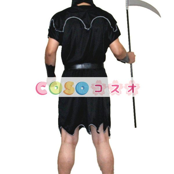 ハロウィン　首切り役人　コスチューム　ブラック　コスチュームコスプレ―festival-0272