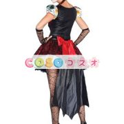 レッド ハロウィン スケルトン ドレス セクシー バンパイア コスチューム 女性用 合成繊維―festival-0273 4 レッド ハロウィン スケルトン ドレス セクシー バンパイア コスチューム 女性用 合成繊維―festival-0273 4