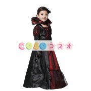 ハロウィーン衣装　魔法使い　キッズ　ブラック　ポリエステル　ドレス　子供用―festival-0361 4