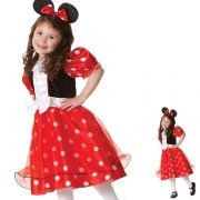 コスチューム衣装　ミッキーマウス　Mickey　Mouse　レッド　ドレス　女の子用-halloween-trz0725-0006 4