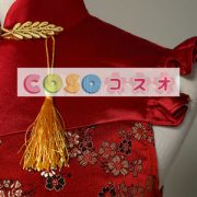 ロリータ服 ワンピース レッド ドレス コットン スィート カジュアル ―Lolita0150 5 ロリータ服 ワンピース レッド ドレス コットン スィート カジュアル ―Lolita0150 5