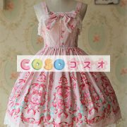 ロリィタジャンパースカート　スウィート　コットン　プリント付き　カジュアル　 ―Lolita0432 5