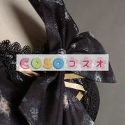 ロリィタジャンパースカート　可愛い　合成繊維　プリント柄　リボン　パーティー　 ―Lolita0581 5
