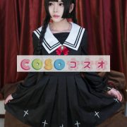 ロリィタジャンパースカート 結び 伝統的 アセテート 折り襟 ストリートウェア ロゴ柄 ―Lolita0785 5 ロリィタジャンパースカート 結び 伝統的 アセテート 折り襟 ストリートウェア ロゴ柄 ―Lolita0785 5