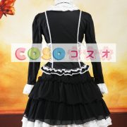 ロリータセパレート，ブラック　ロングスリーブ　クラシック＆トラディション　フリル　 ―Lolita0903 5