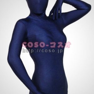 透明人間 ダークブルー　濃青色　ライクラ　セクシー透明人間―3taitsu0003