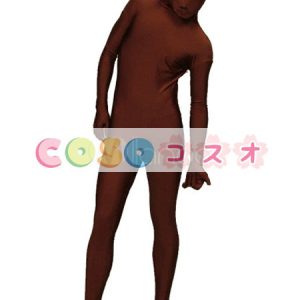 全身タイツ　単色　大人用　開口部のない　変装コスチューム―taitsu-tights0389