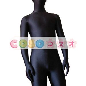 全身タイツ　ブラック　ユニセックス　大人用　ボディスーツ　ライクラ・スパンデックス　ジャンプスーツ　フルボディ　―taitsu-tights0016