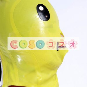 全身タイツアクセサリー　マスク　イエロー　コスチューム　仮装パーティー　可愛い―taitsu-tights1450