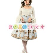 ロリータ服　スカート　パンク　プリント　レース　 ―Lolita0057