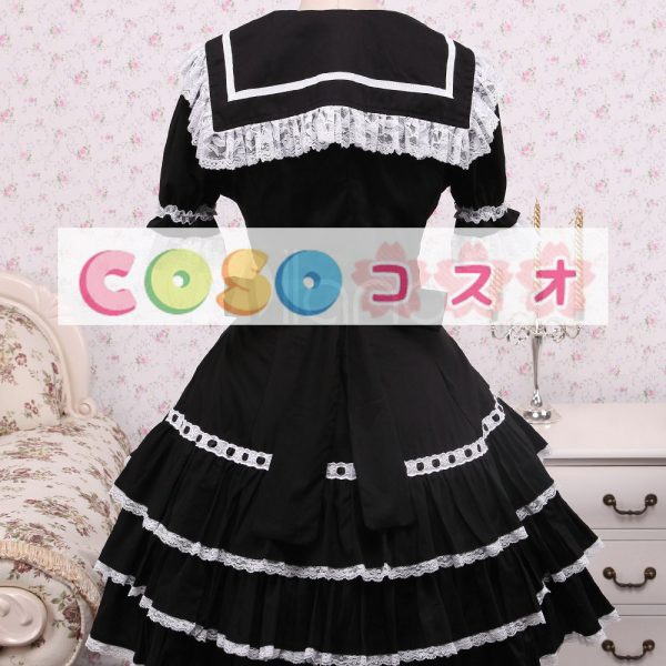 ロリータ服　ワンピース　オーダーメイド可能　ショートスリーブ　レース付き ―Lolita0356 1