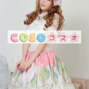 ロリータ服　スカート　レース切り替え　高品質 ―Lolita0577