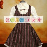 ロリータ服，シャツ＆ジャンパースカートのセット　スィート　全２色　コスチューム ―Lolita0889