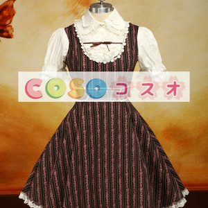 ロリータ服，シャツ＆ジャンパースカートのセット　スィート　全２色　コスチューム ―Lolita0889