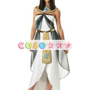 ハロウィン　セクシー　クレオパトラ　ドレス　ホワイト　コスチューム　エジプトクイーン　女性用―festival-0055