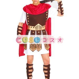 ハロウィン　国王　ローマ戦士　グラディエーター　ブラウン　男性用　ゲーム・オブ・スローンズ　コスチュームコスプレ　セット―festival-0056