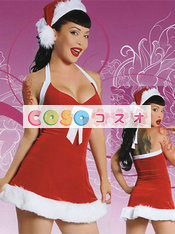 祭り衣装，サンタクロース　セクシー　クリスマス　コスチューム　女性用　大人用　―festival-0184