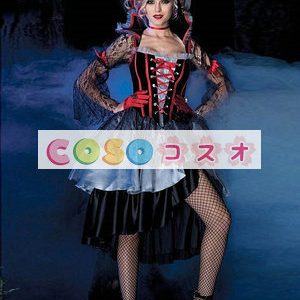 コスチューム衣装，ハロウィン　吸血鬼　女性用　大人用　セクシー　仮装　コスプレ―festival-0220